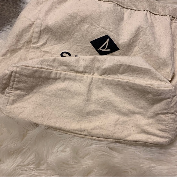 Sperry Since 1935 Large Canvas Tote Bag - Picture 8 of 15